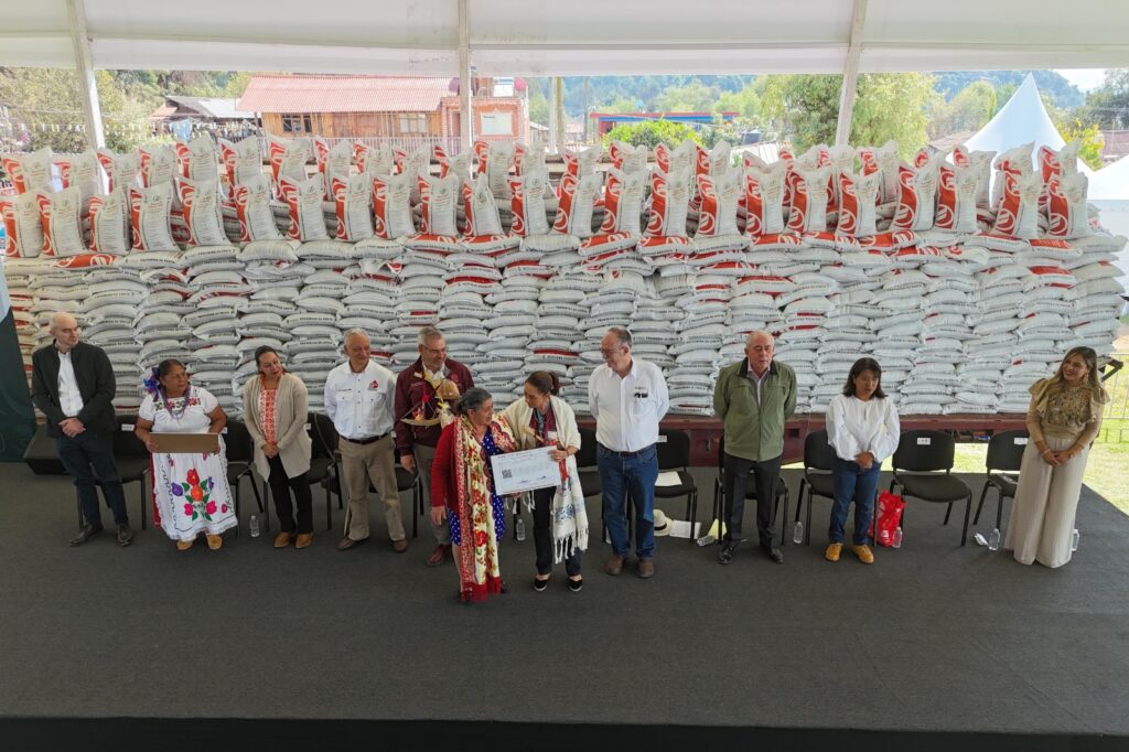 Entrega de fertilizantes