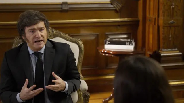 Entrevista Milei