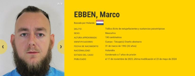 Ficha Europol, Marco Ebben