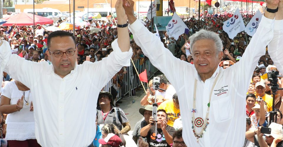 Germán Martínez y AMLO