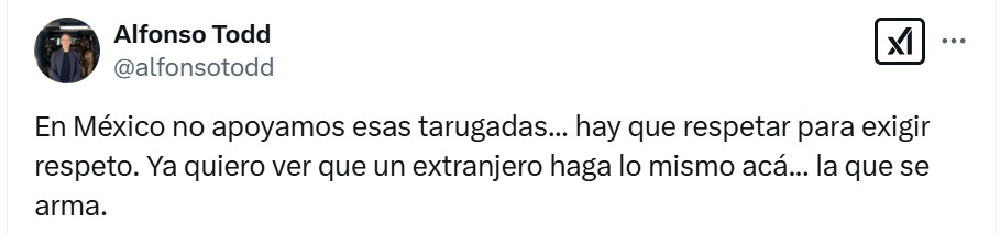 Hay que respetar