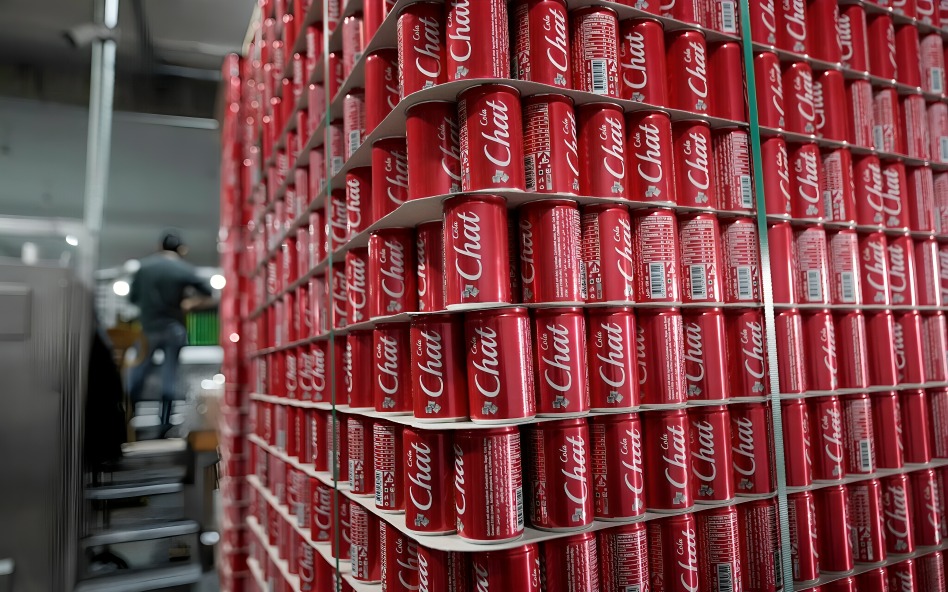 Latas de Chat Cola