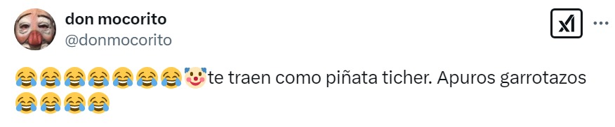 Lo traen como piñata