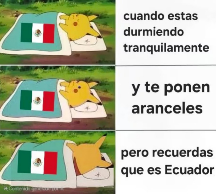 Meme pikachu Ecuador