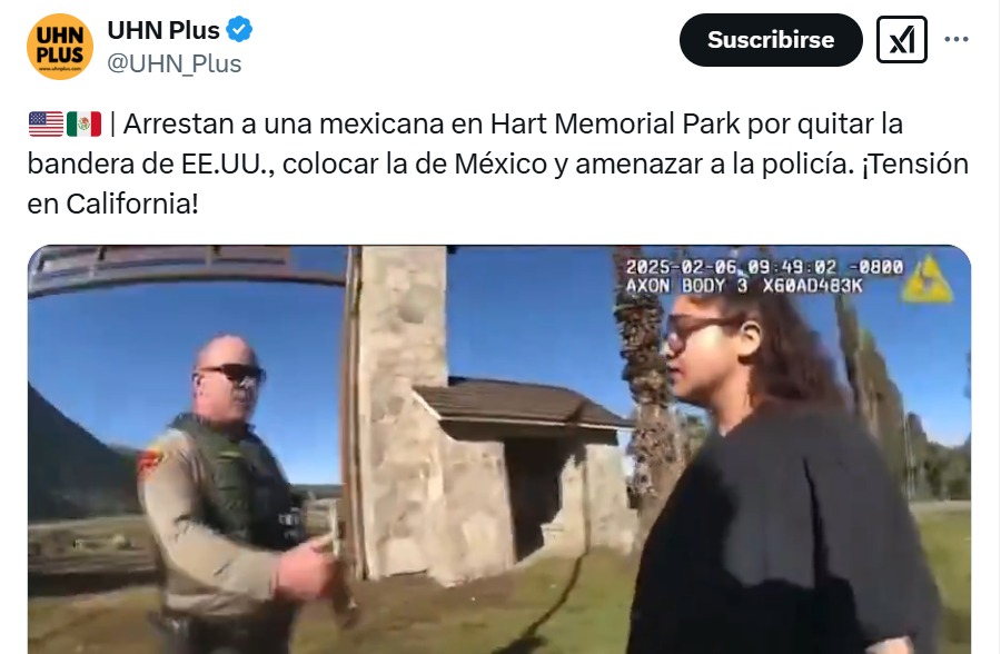 Mexicana en Hart Park LA
