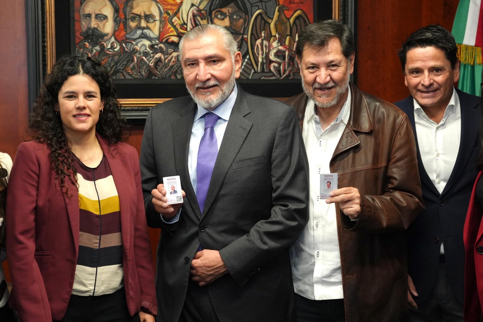 Noroña se afilia a Morena