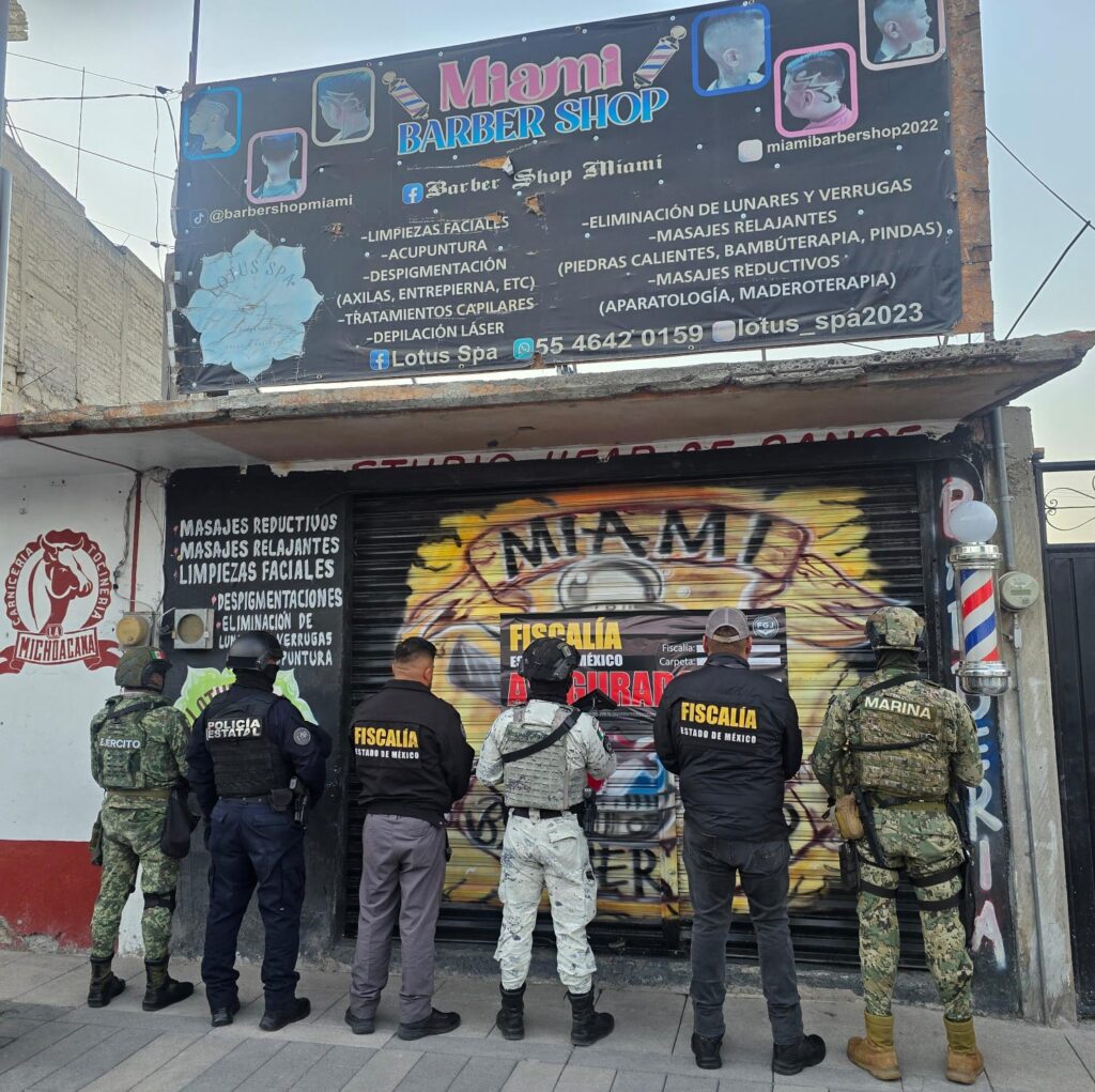 Operativo coordinado por Delfina Gómez