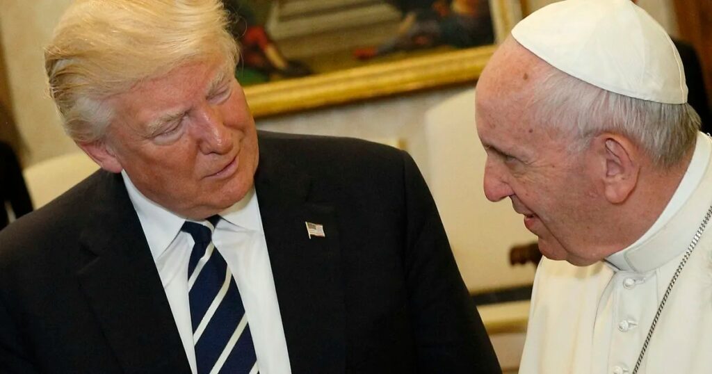 Papa Francisco y Trump