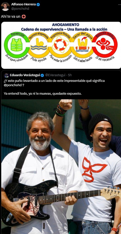 Poncho Herrera termina discusión con Verástegui