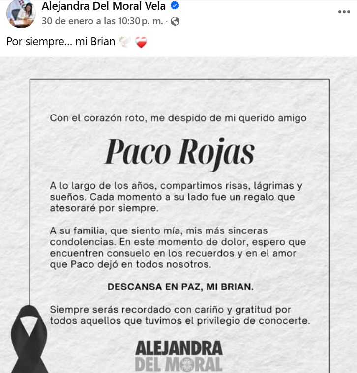 Publicación de Alejandra del Moral
