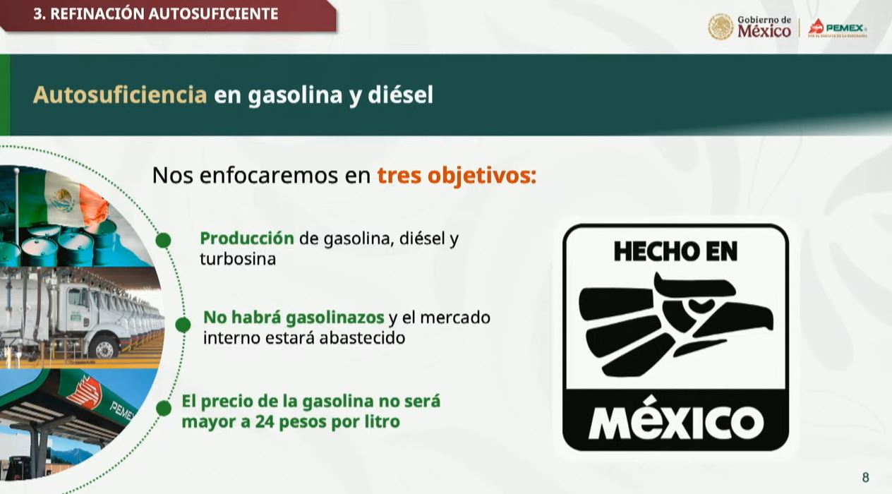 Refinación autosuficiente