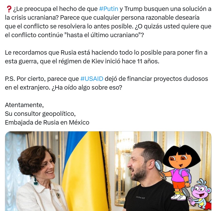 Respuesta embajada rusa