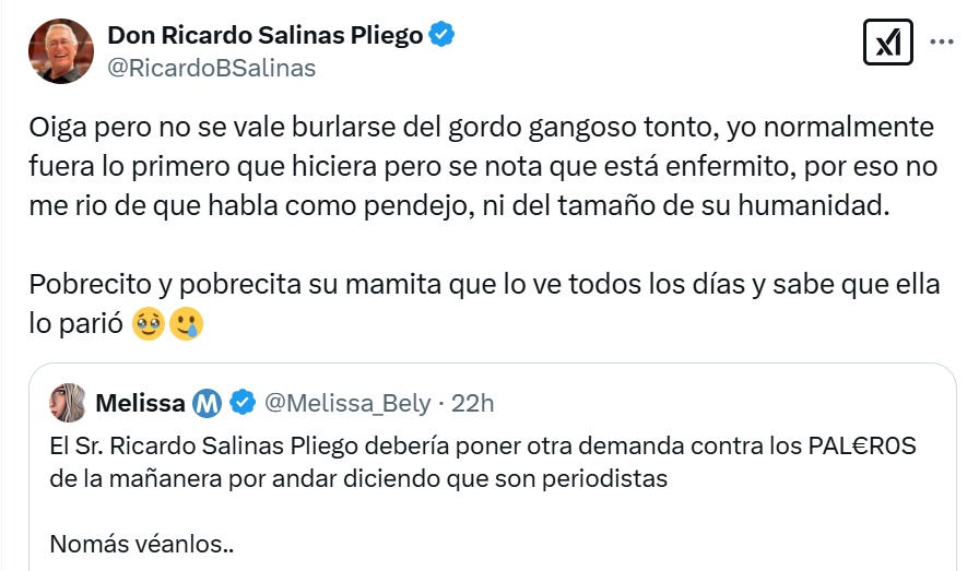 Salinas Pliego se burla