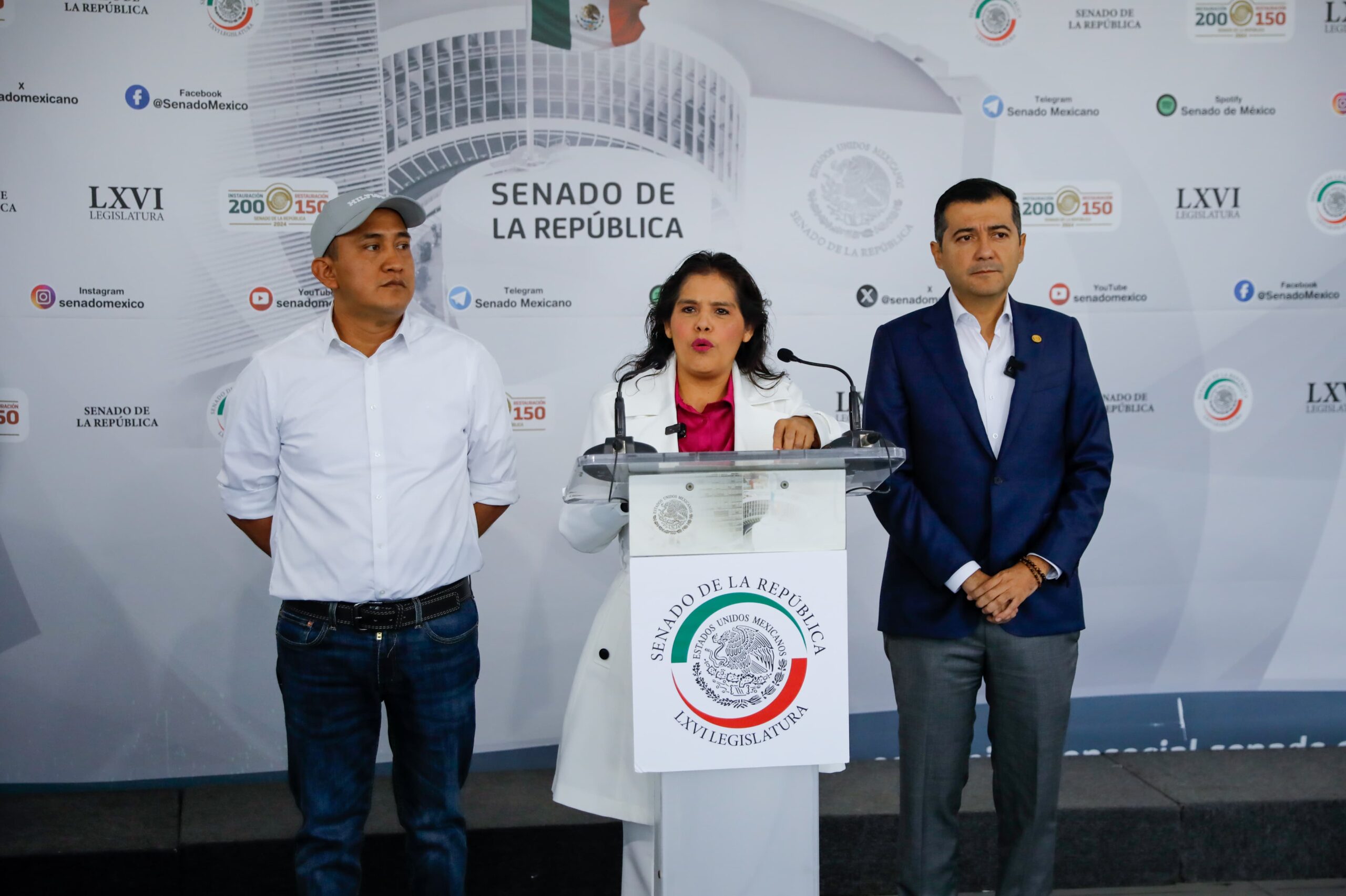 Senadores piden anular afiliación de Murat