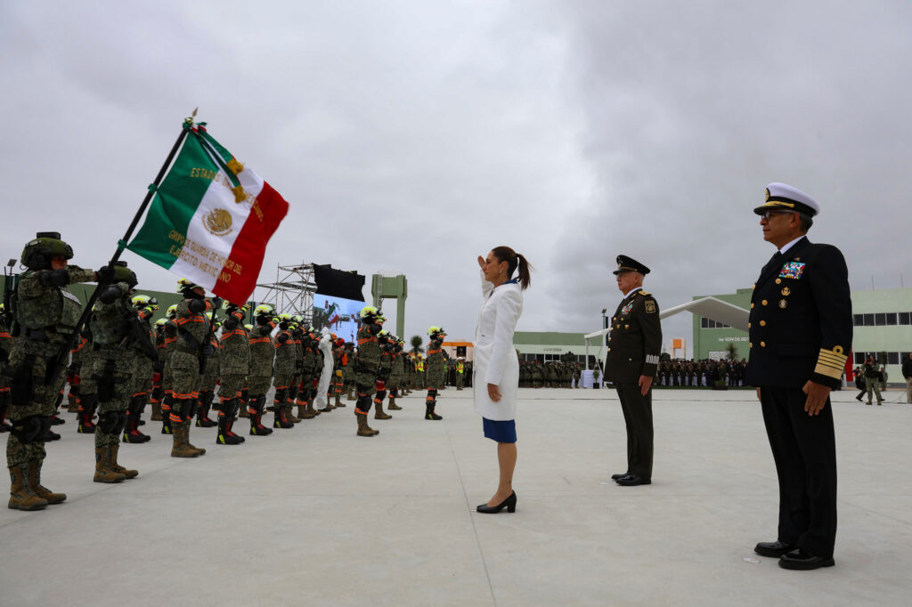 Sheinbaum y el ejército mexicano