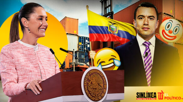Sheinbaum minimiza aranceles de Ecuador