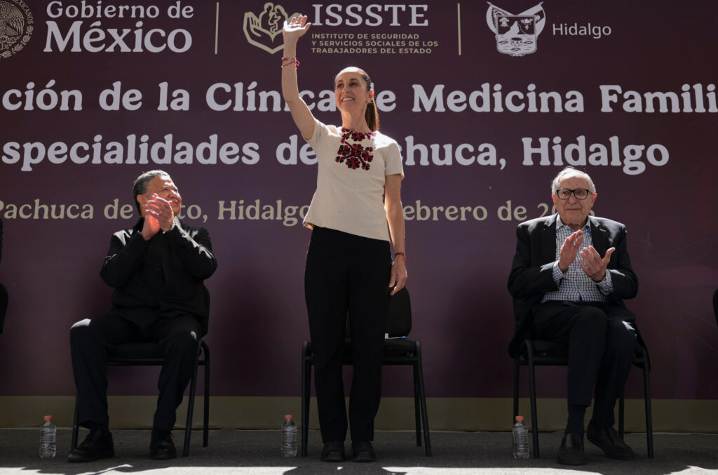 Sheinbaum en Pachuca