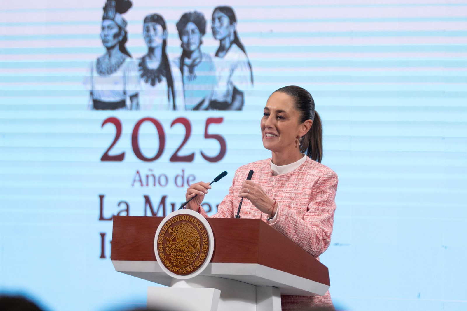 Sheinbaum en conferencia