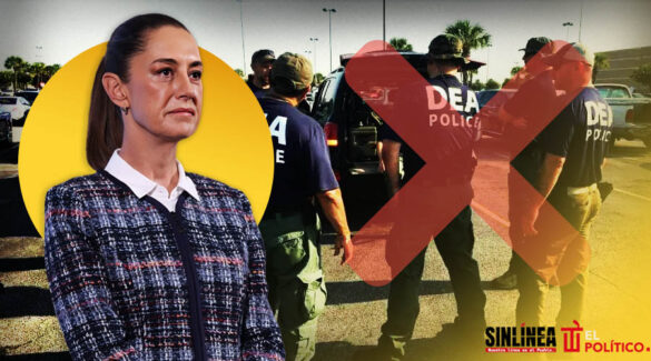 Sheinbaum rechaza presencia de la DEA