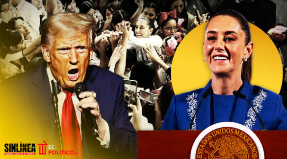 Sheinbaum, sin miedo a Trump: "el pueblo que me respalda"
