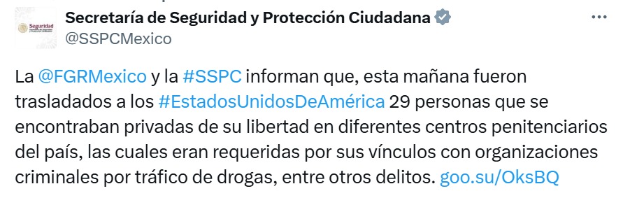 SSPC-FGR comunicado conjunto