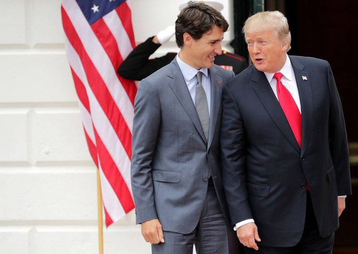 Trudeau y Trump mantienen llamada teléfonica tras semanas de tensión