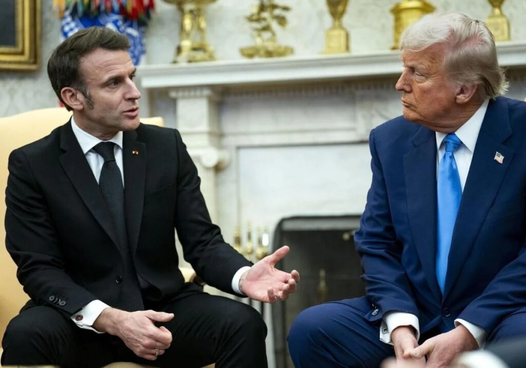 Trump y Macron