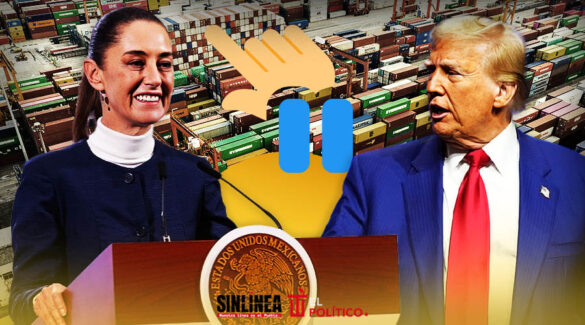 Sheinbaum informa que Trump pausa aranceles