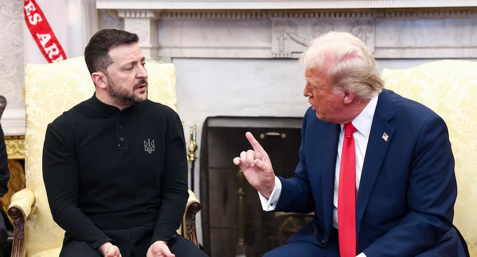 Trump y Zelensky