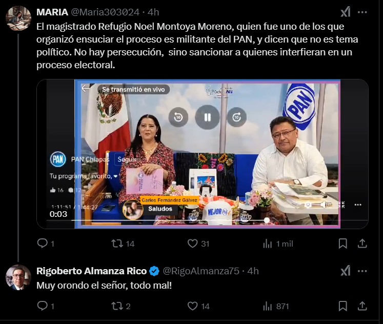 Usuarios critican chat entre jueces dóndeplanean sabotear la alección juducial