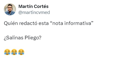 Usuarios reaccionan a TV Azteca