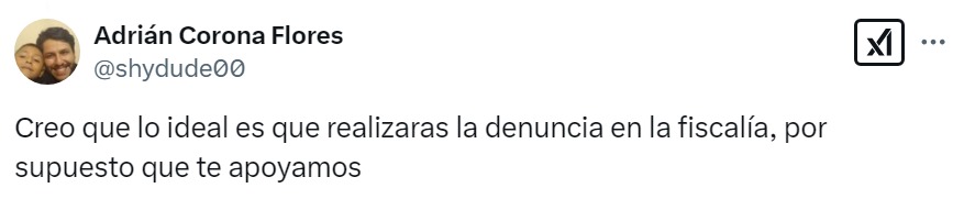 Usuarios simpatizan con Manuel Pedrero