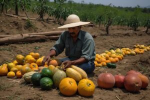 El campo mexicanos sostenido por los agricultores