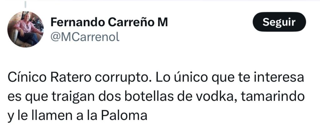 Alito cínico, ratero y corrupto