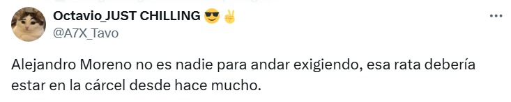 Alito no es nadie para exigir
