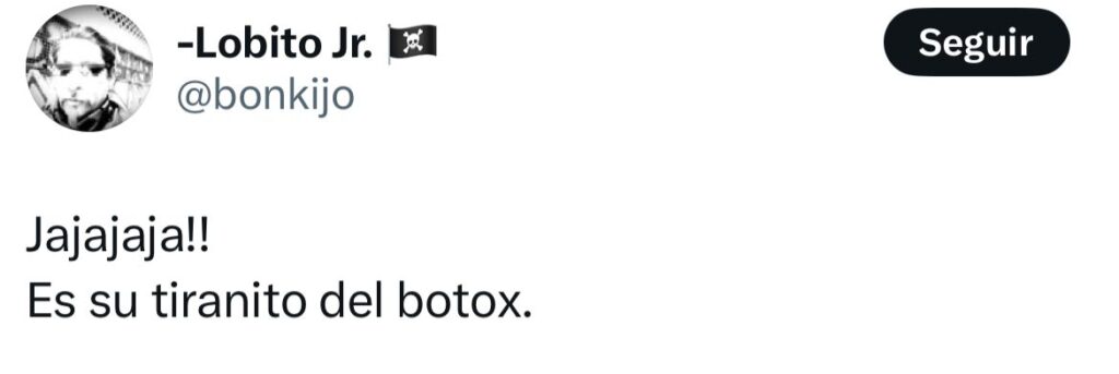 Alito tiranito del botox