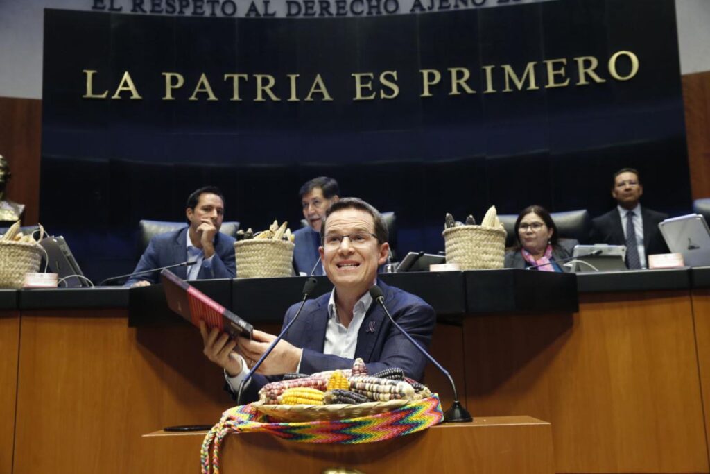 Anaya defiende transgénicos 