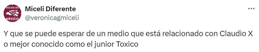 Animal político cercano a junior Tóxico