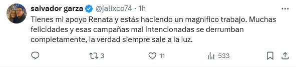 Apoyo ante campañas