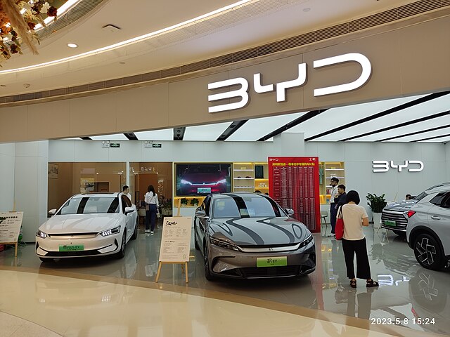 BYD ventas