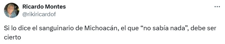 Calderón no sabía nada