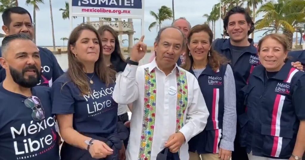 Calderón y su partido