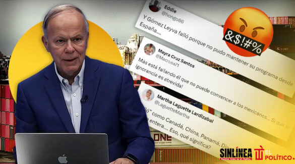 Ciro Gómez critica a Sheinbaum por aranceles de Trump