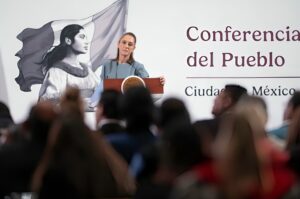 Hoy, en un hecho inédito. La presidenta Sheinbaum pidió los testimonios de los youtubers sobre el caso del rancho Teuchitlán