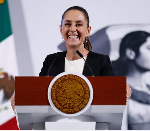 Claudia Sheinbaum en Palacio Nacional
