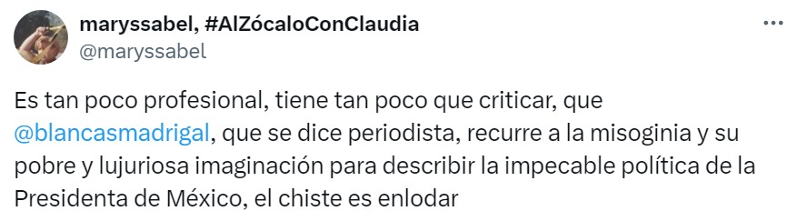 Daniel Blancas poco profesional
