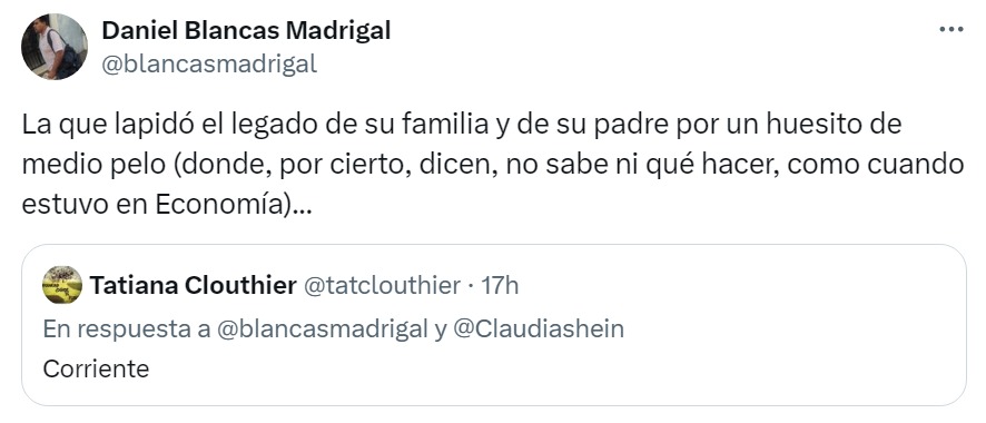 Daniel Blancas vs. Tatiana