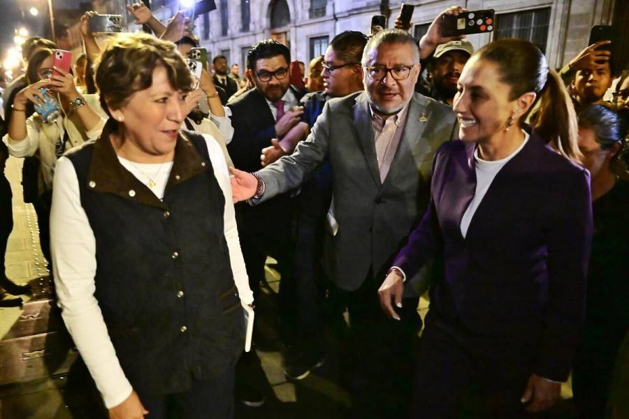 Delfina y Sheinbaum 4 de marzo