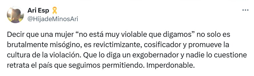 Dicho brutalmente misógino