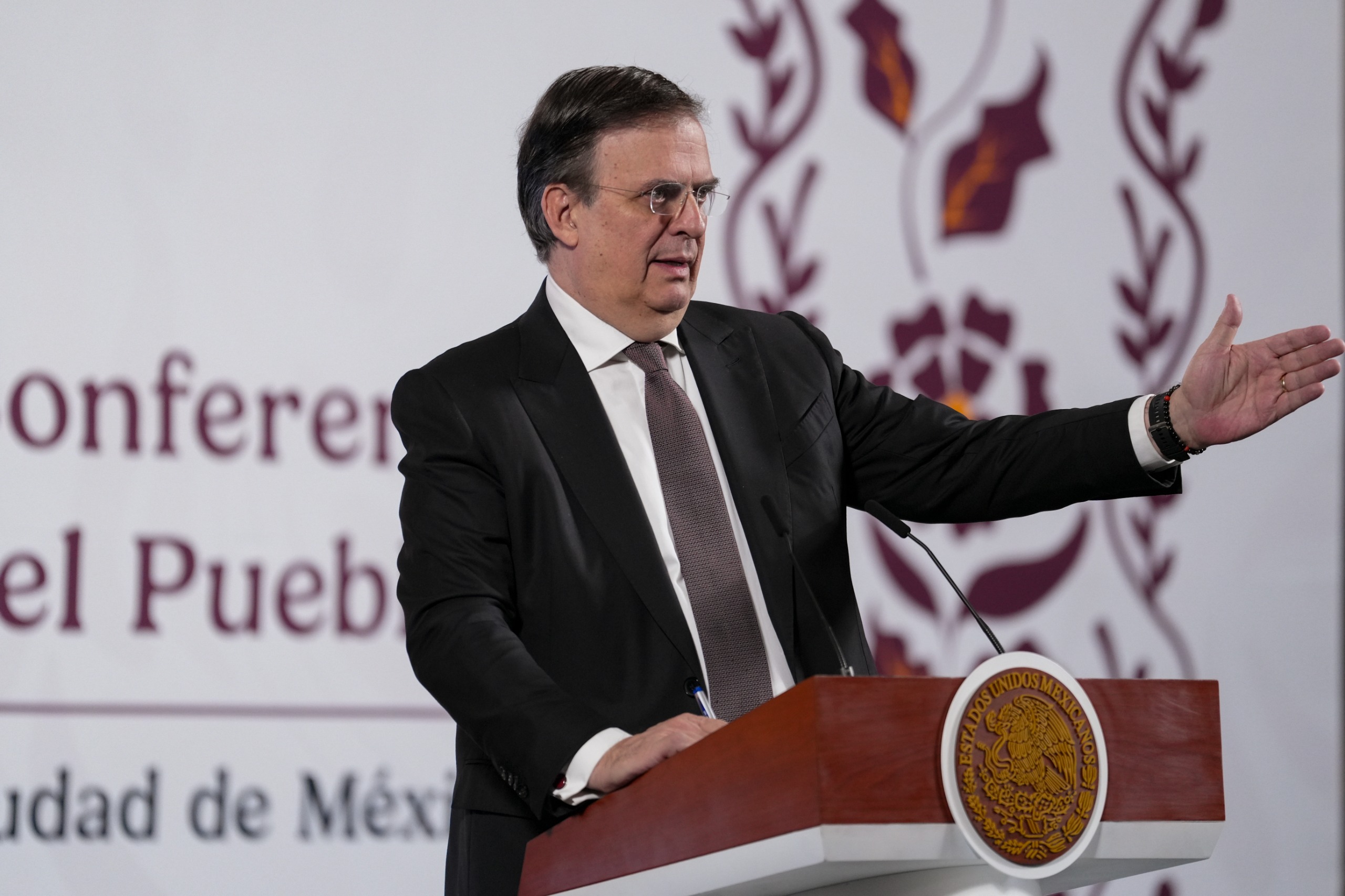 Ebrard mañanera